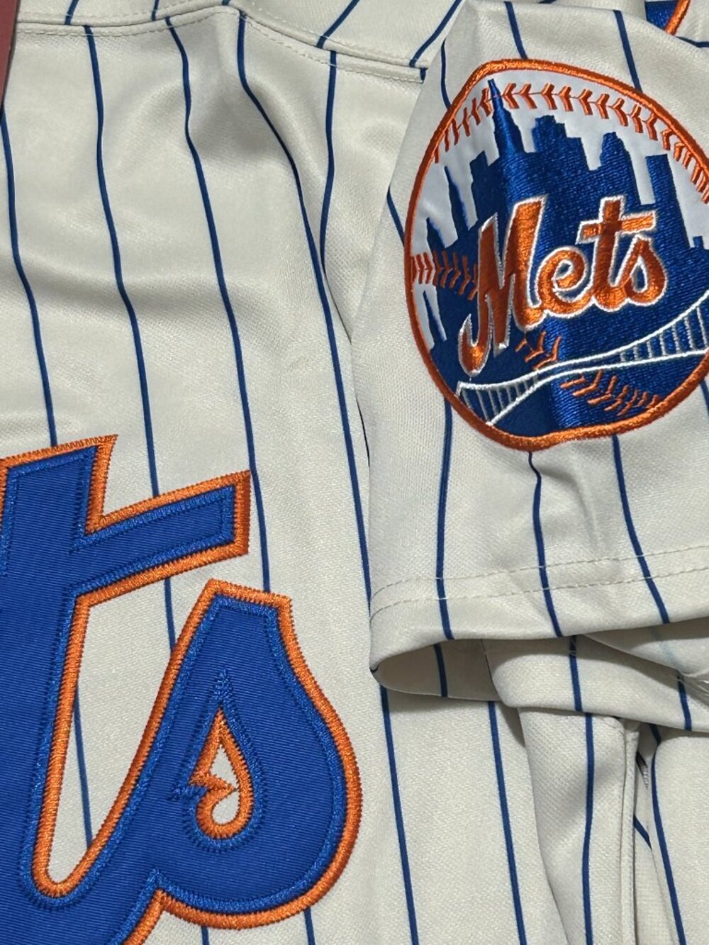 1960's NEW YORK METS NOLAN RYAN Men's JERSEY M,L,XL,2XL NWT by Miichell & Ness - Picture 5 of 5